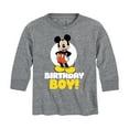 thumbnail image 1 of Mickey & Friends - Birthday Boy Spotlight - Youth Long Sleeve Graphic T-Shirt, 1 of 5