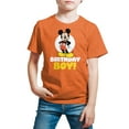 thumbnail image 1 of Mickey & Friends - Birthday Boy Spotlight - Youth Short Sleeve Graphic T-Shirt, 1 of 5