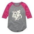 thumbnail image 1 of Mickey & Friends - Boo - Toddler And Youth Girls Raglan Graphic T-Shirt, 1 of 5