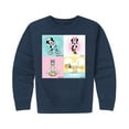 thumbnail image 1 of Mickey & Friends - Breathe Chill Relax Calm - Toddler And Youth Crewneck Fleece Sweatshirt, 1 of 5