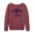 thumbnail image 1 of Mickey & Friends - California Mickey - Women's Lightweight French Terry Long Sleeve Shirt, 1 of 5