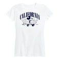 thumbnail image 1 of Mickey & Friends - California Mickey - Women's Short Sleeve Graphic T-Shirt, 1 of 5