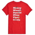 thumbnail image 1 of Mickey & Friends - Character Logo - Men's Short Sleeve Graphic T-Shirt, 1 of 5