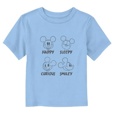 Mickey & Friends Character Moods  Graphic T-Shirt