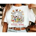 Mickey & Friends Chef TShirt, Disney Epcot International Food and Wine