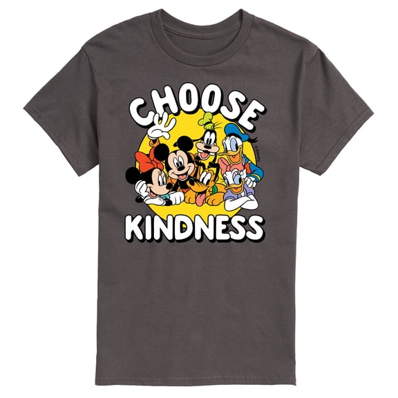 Mickey & Friends - Choose Kindness - Men's Short Sleeve Graphic T-Shirt