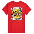 thumbnail image 1 of Mickey & Friends - Choose Kindness - Men's Short Sleeve Graphic T-Shirt, 1 of 5