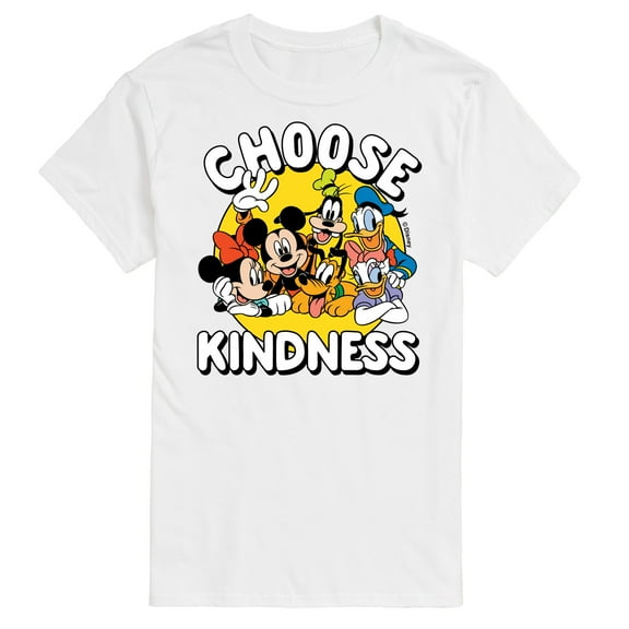 Mickey & Friends - Choose Kindness - Men's Short Sleeve Graphic T-Shirt