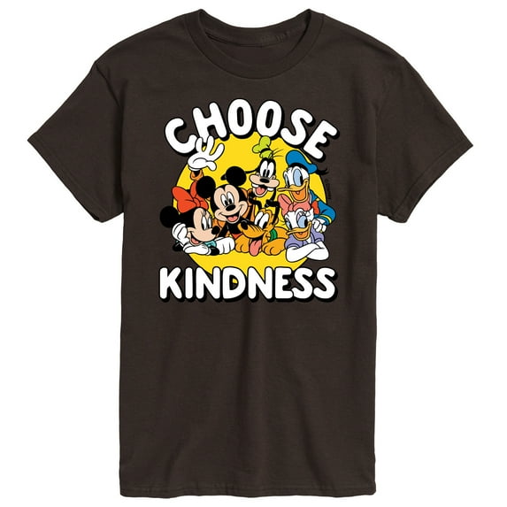 Mickey & Friends - Choose Kindness - Men's Short Sleeve Graphic T-Shirt