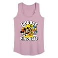 thumbnail image 1 of Mickey & Friends - Choose Kindness - Women's Racerback Tank Top, 1 of 5