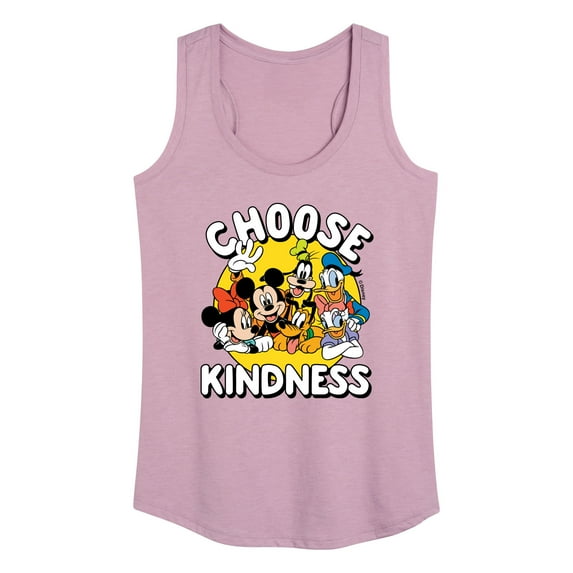 Mickey & Friends - Choose Kindness - Women's Racerback Tank Top