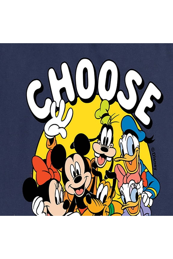 Mickey & Friends - Choose Kindness - Women's Short Sleeve Graphic T-Shirt