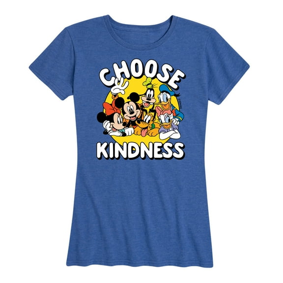 Mickey & Friends - Choose Kindness - Women's Short Sleeve Graphic T-Shirt