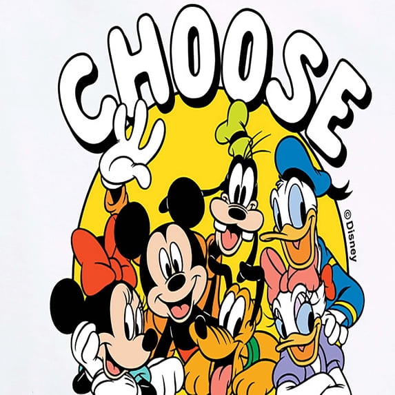 Mickey & Friends - Choose Kindness - Women's Short Sleeve Graphic T-Shirt