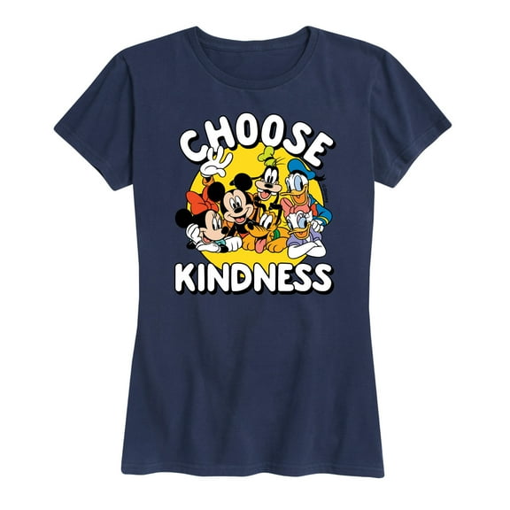 Mickey & Friends - Choose Kindness - Women's Short Sleeve Graphic T-Shirt