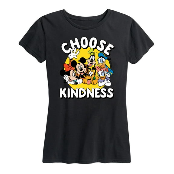 Mickey & Friends - Choose Kindness - Women's Short Sleeve Graphic T-Shirt
