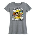 thumbnail image 1 of Mickey & Friends - Choose Kindness - Women's Short Sleeve Graphic T-Shirt, 1 of 5