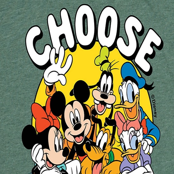 Mickey & Friends - Choose Kindness - Women's Short Sleeve Graphic T-Shirt