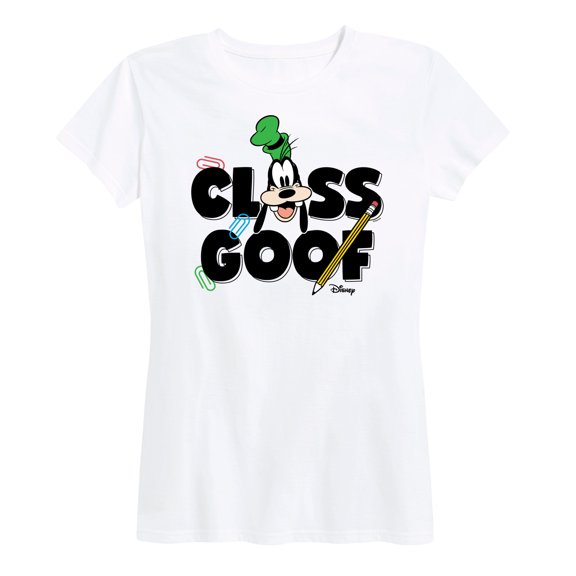 Mickey & Friends - Class Goof - Women's Short Sleeve Graphic T-Shirt