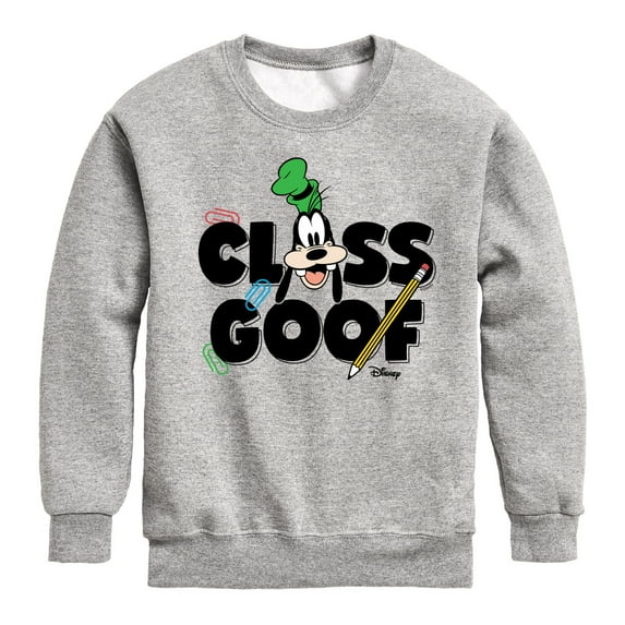 Mickey & Friends - Class Goof - Youth Crewneck Fleece Sweatshirt