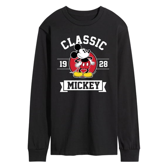 Disney - Classic Mickey - Men's Long Sleeve Graphic T-Shirt