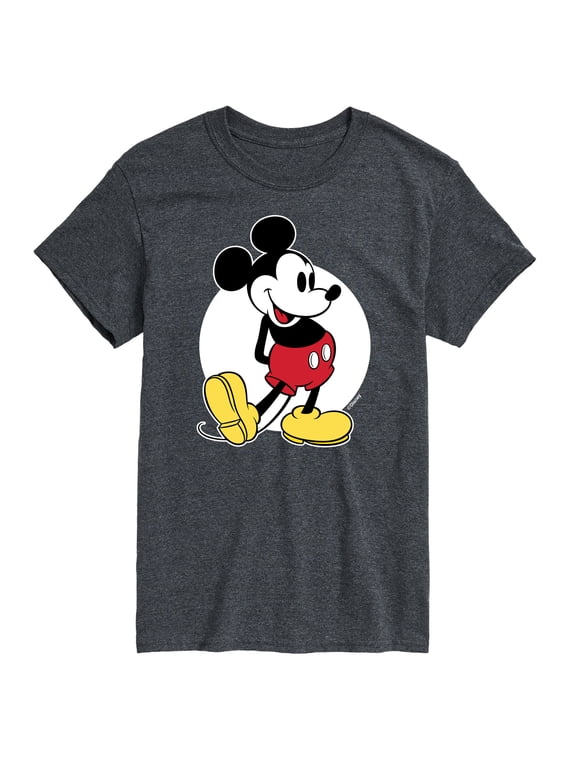 - Mickey Mouse Retro Classic Men's Short Sleeve Graphic T-Shirt