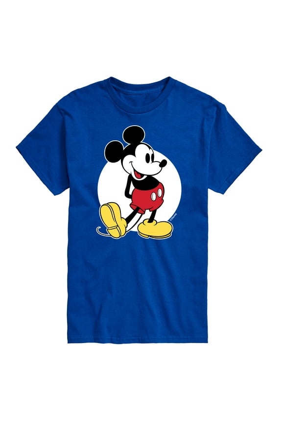 Mickey & Friends - Classic Retro Mickey - Men's Short Sleeve Graphic T-Shirt