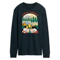 thumbnail image 1 of Mickey & Friends - Coffee and Camping - Men's Long Sleeve T-Shirt, 1 of 5