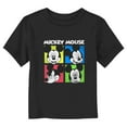 thumbnail image 1 of Mickey & Friends Color Block Faces  Graphic T-Shirt, 1 of 3