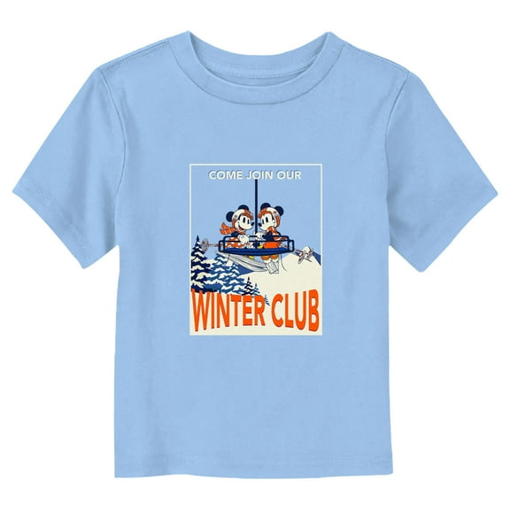 Mickey & Friends Come Join Our Winter Club Graphic T-Shirt