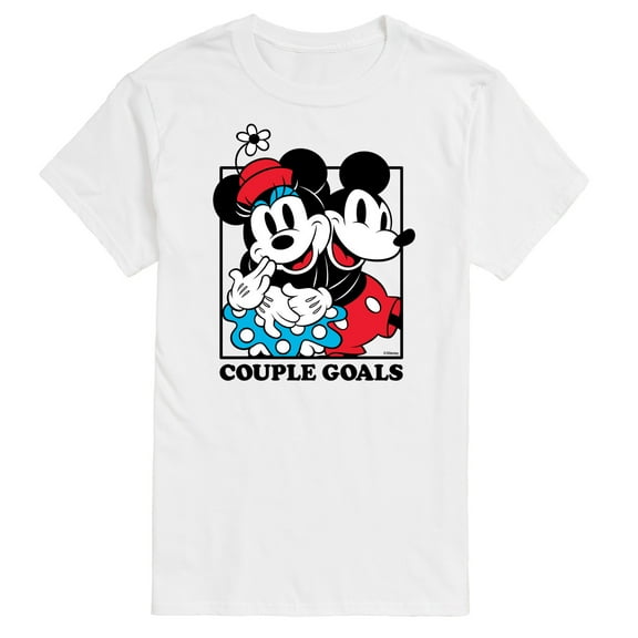 Mickey & Friends - Couple Goals - Men's Short Sleeve Graphic T-Shirt