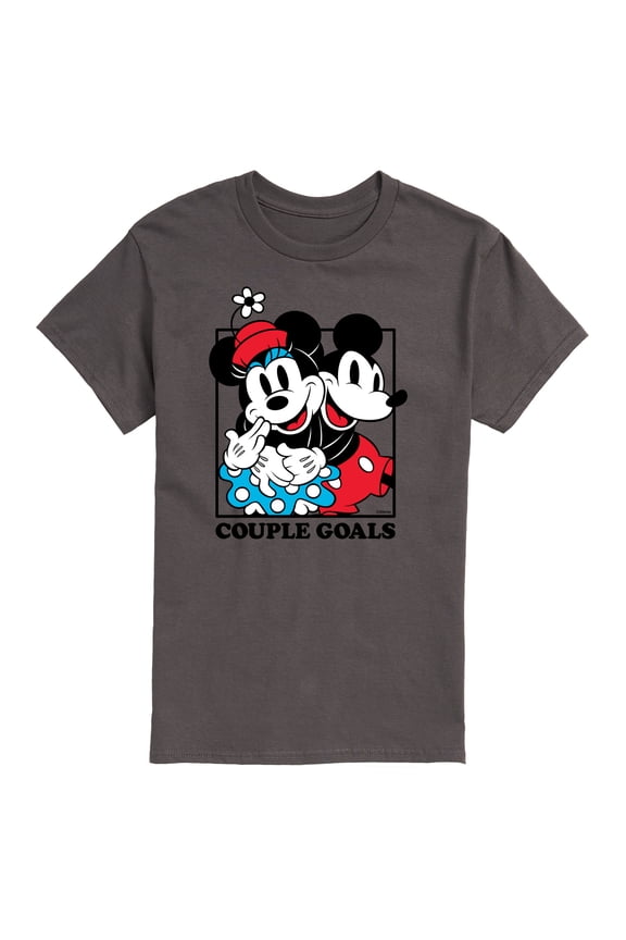 Mickey & Friends - Couple Goals - Men's Short Sleeve Graphic T-Shirt