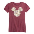 thumbnail image 1 of Disney - Mickey Head Daisies - Women's Short Sleeve Graphic T-Shirt, 1 of 5