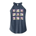 thumbnail image 1 of Mickey & Friends - Daisy Emotions Grid - Juniors High Neck Tank Top, 1 of 4