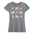 thumbnail image 1 of Mickey & Friends - Daisy Emotions Grid - Women's Short Sleeve Graphic T-Shirt, 1 of 5