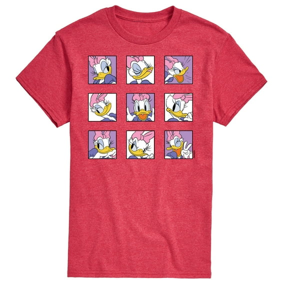 Mickey & Friends - Daisy Grid - Men's Short Sleeve Graphic T-Shirt