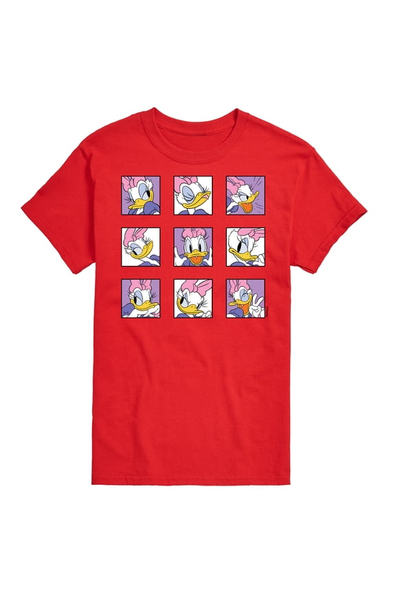 Mickey & Friends - Daisy Grid - Men's Short Sleeve Graphic T-Shirt