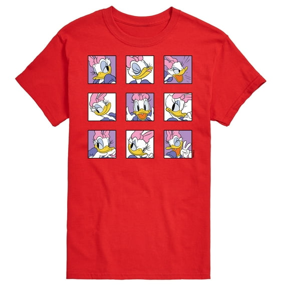 Mickey & Friends - Daisy Grid - Men's Short Sleeve Graphic T-Shirt