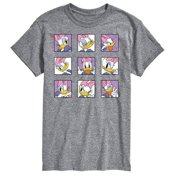 Mickey & Friends - Daisy Grid - Men's Short Sleeve Graphic T-Shirt