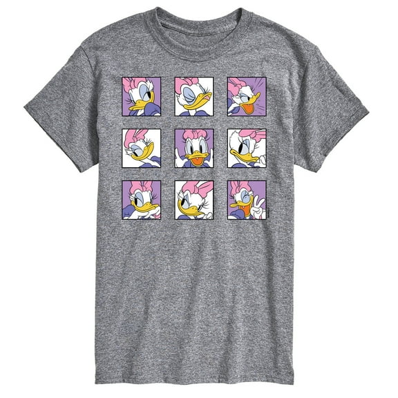 Mickey & Friends - Daisy Grid - Men's Short Sleeve Graphic T-Shirt