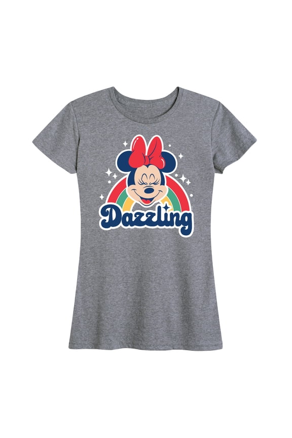 Mickey & Friends - Dazzling Minnie - Women's Short Sleeve Graphic T-Shirt