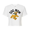 thumbnail image 1 of Mickey & Friends - Dog Mom Pluto - Juniors Cropped Cotton Blend T-Shirt, 1 of 5