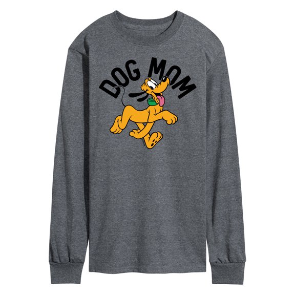 Mickey & Friends - Dog Mom Pluto - Men's Long Sleeve T-Shirt