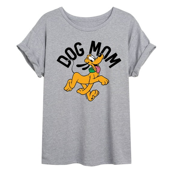Mickey & Friends - Dog Mom Pluto - Women's Oversized T-Shirt