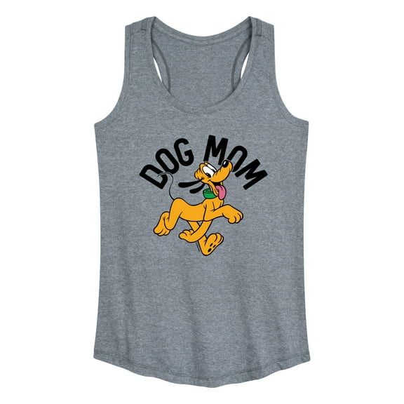 Mickey & Friends - Dog Mom Pluto - Women's Racerback Tank Top