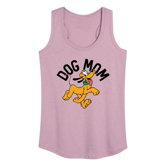 Mickey & Friends - Dog Mom Pluto - Women's Racerback Tank Top