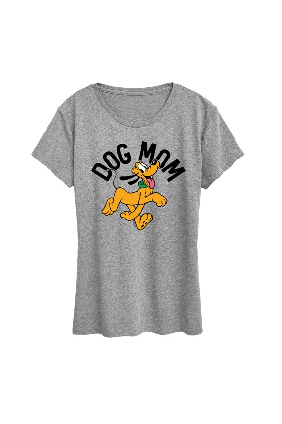 Mickey & Friends - Dog Mom Pluto - Women's Short Sleeve Graphic T-Shirt