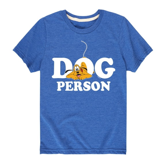 Mickey & Friends - Dog Person - Toddler And Youth Short Sleeve Graphic T-Shirt