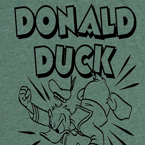 Mickey & Friends - Donald Duck Comics - Women's Short Sleeve Graphic T-Shirt