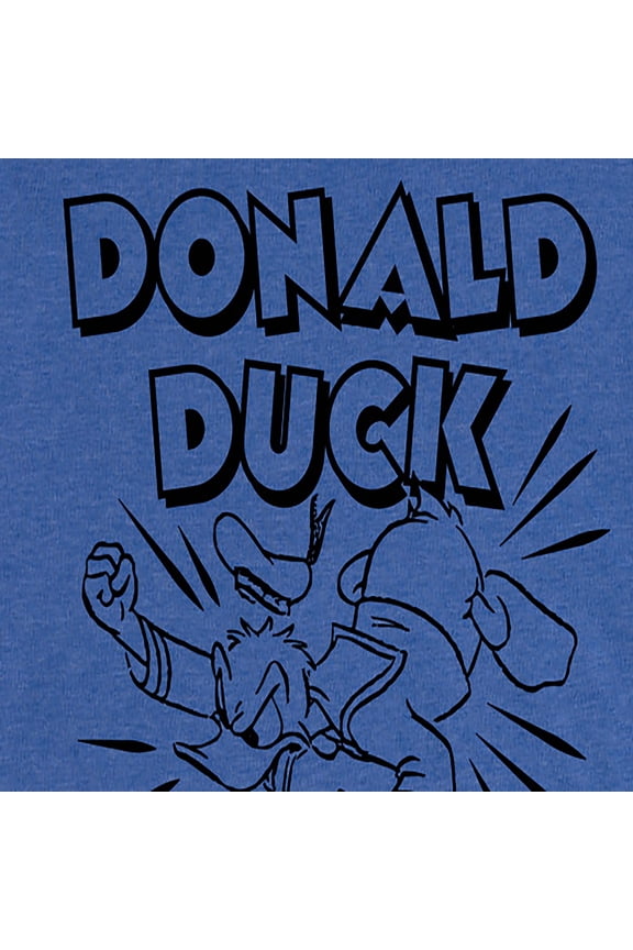 Mickey & Friends - Donald Duck Comics - Women's Short Sleeve Graphic T-Shirt